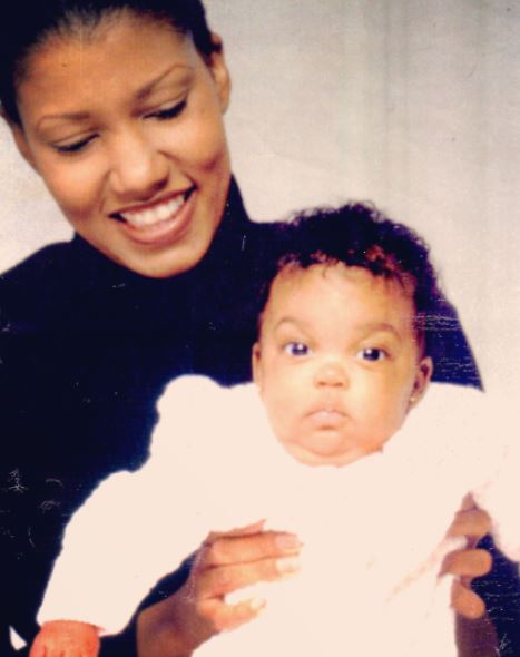 Taylor Pippen with her mom Susan Roby